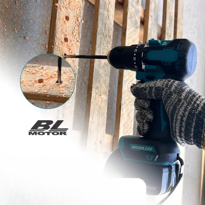 KIT COMPLETO: BERBEQUIM SEM FIO com CHAVE DE IMPACTO + 26 ACESSÓRIOS + 2 BATERIAS